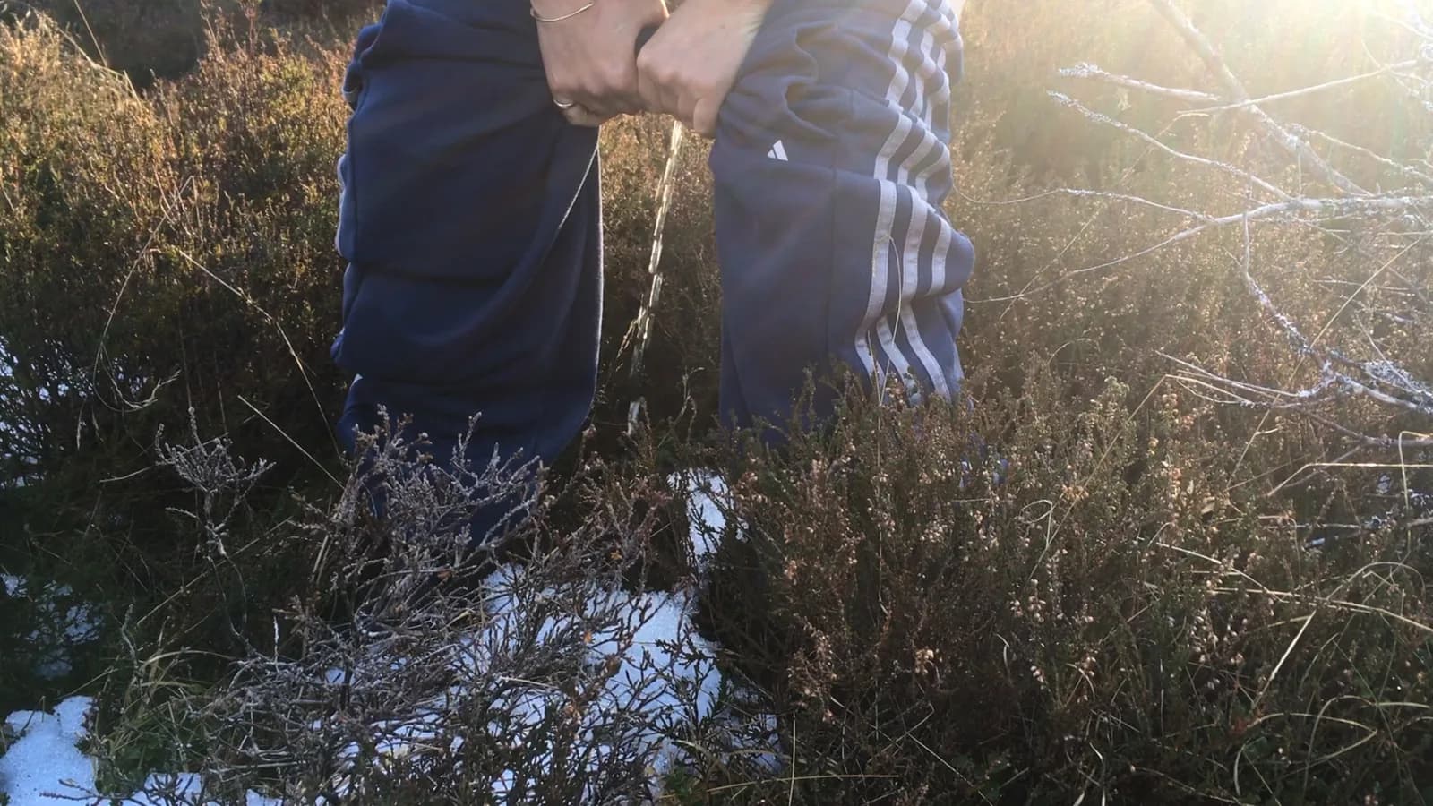 A still from a video by Charlie Prodger